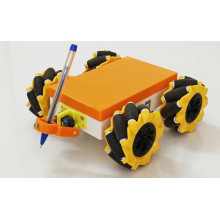 Techno-Tirupati; Mecanum Wheeled Drawing Rover Robot | Fully Assembled with Bluetooth Control
