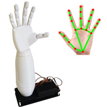 AI Based Robotic Prosthetic Hand with Wrist rotation, Fully Assembled with Software